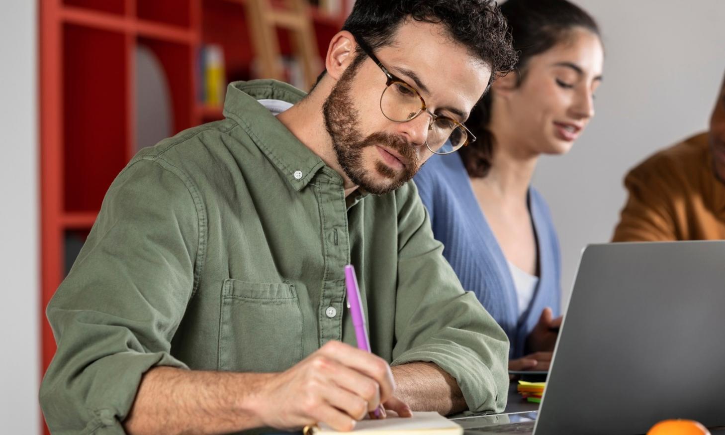 Close-up of financial charts and analysis documents